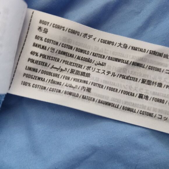 Abercrombie and fitch puff sleeve dress cotyon side pockets excellent condition - Picture 4 of 15